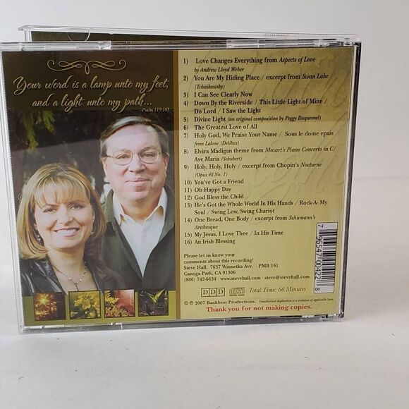 Steve Hall Peggy Duquesnel - Divine Light [CD] - Picture 3 of 3